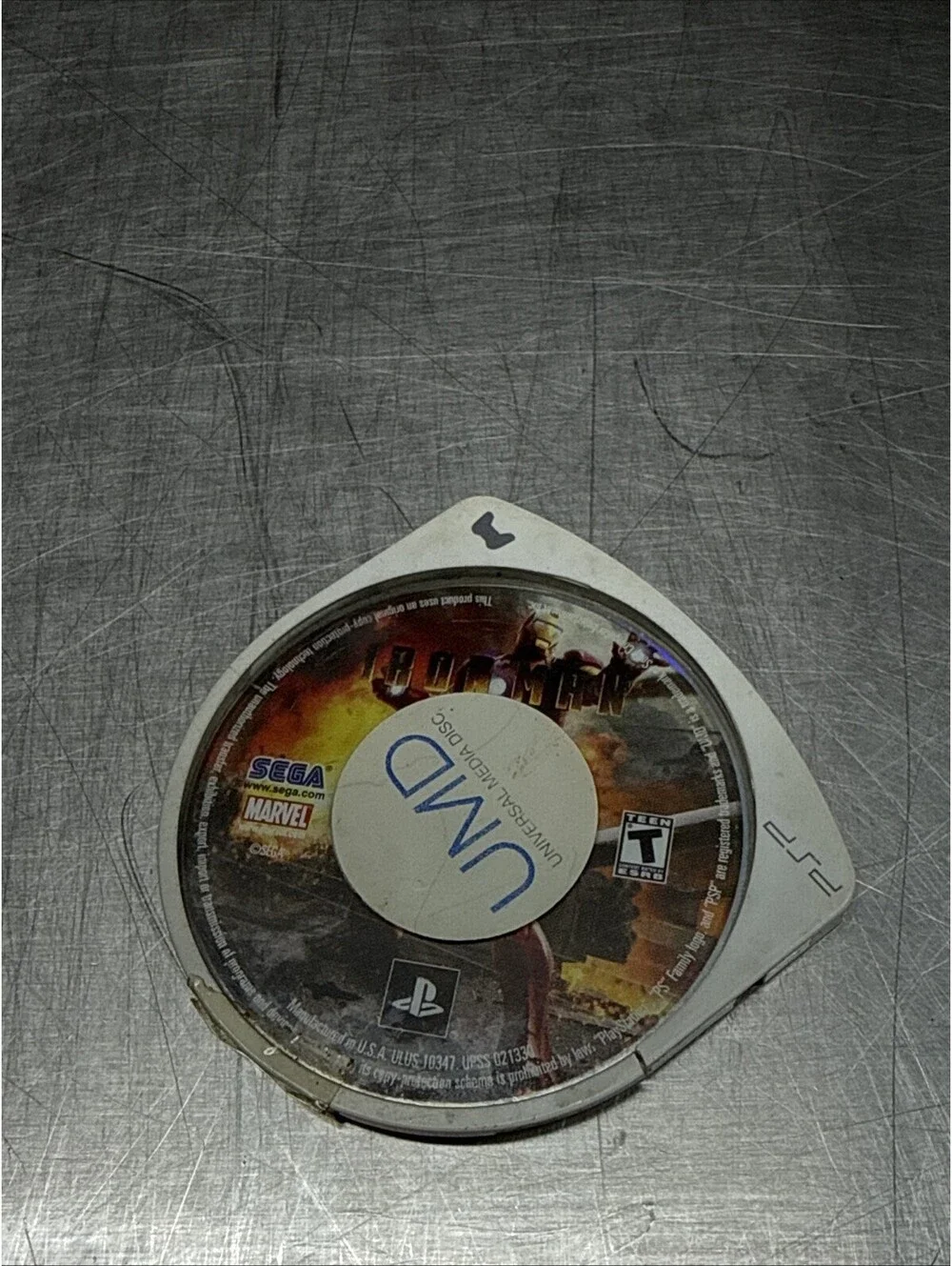 Iron Man (Sony PlayStation Portable, 2008) PSP Marvel Video Game